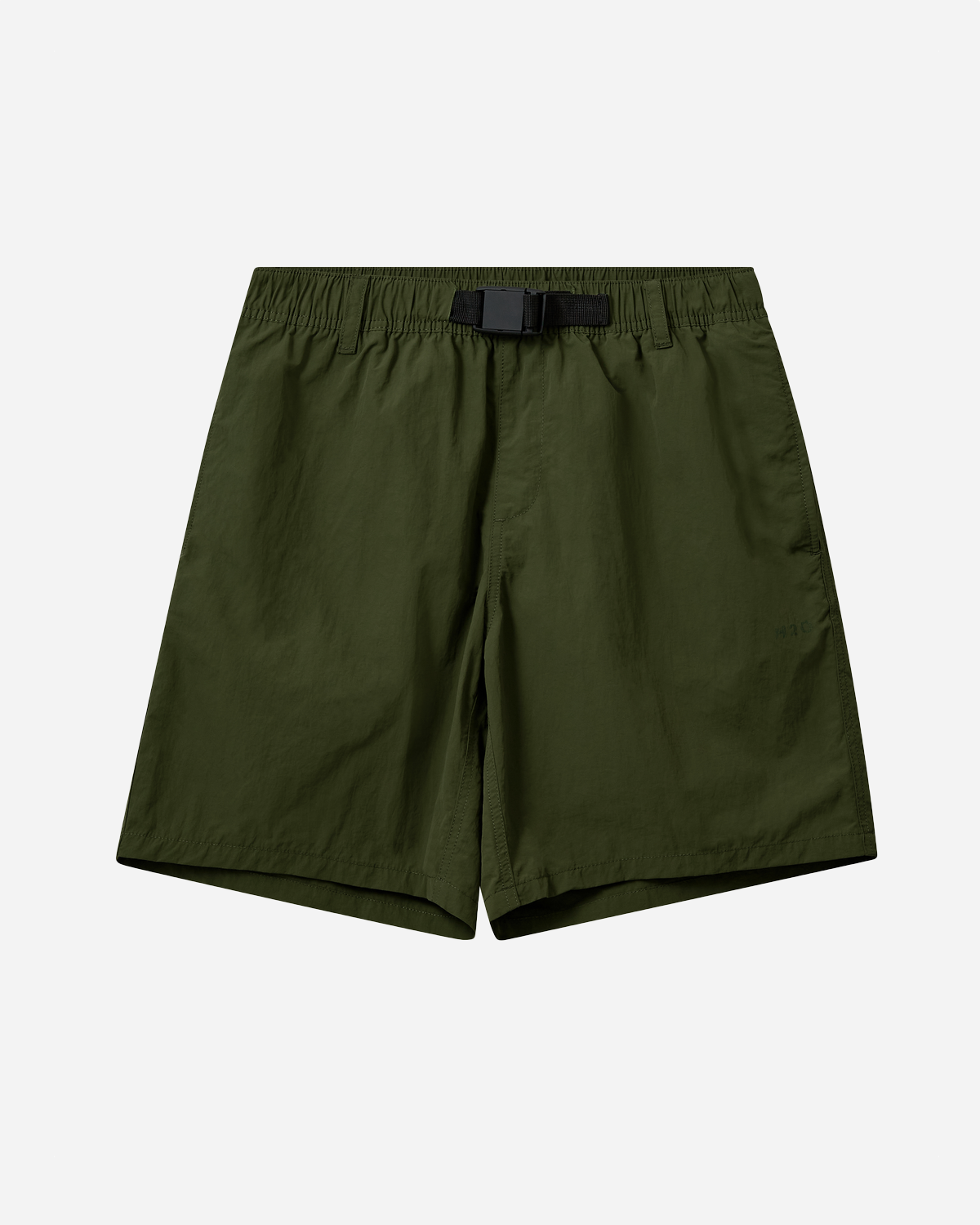 Leisure Belted Shorts - Army