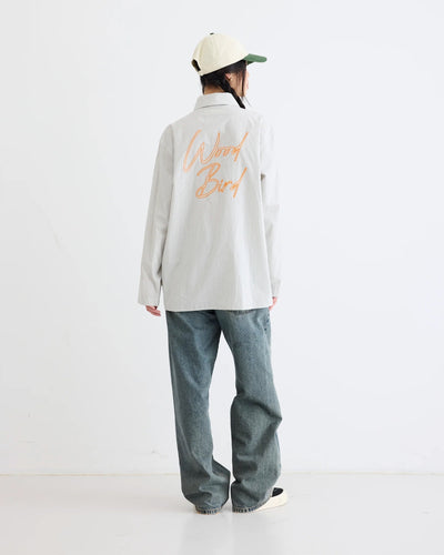 Kim Italics Shirt - Off White