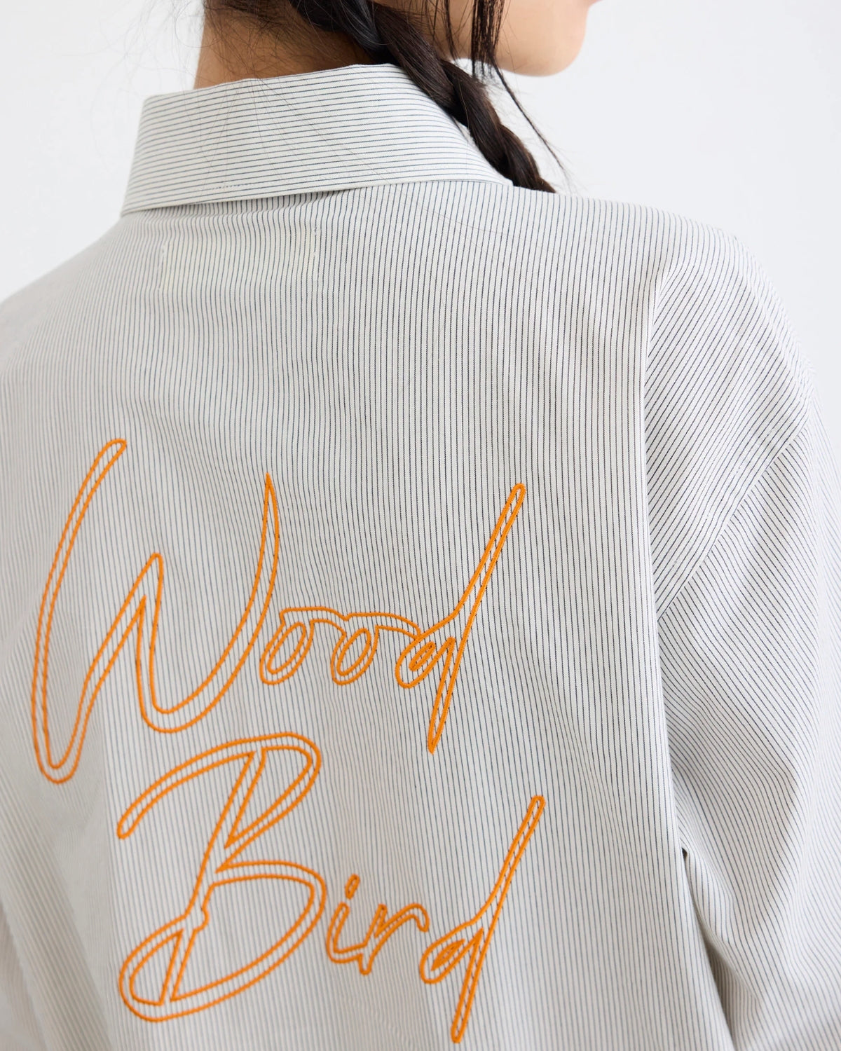 Kim Italics Shirt - Off White