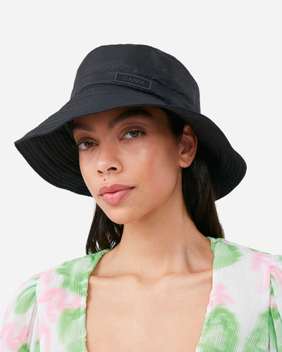 Recycled Tech Bucket Hat - Black