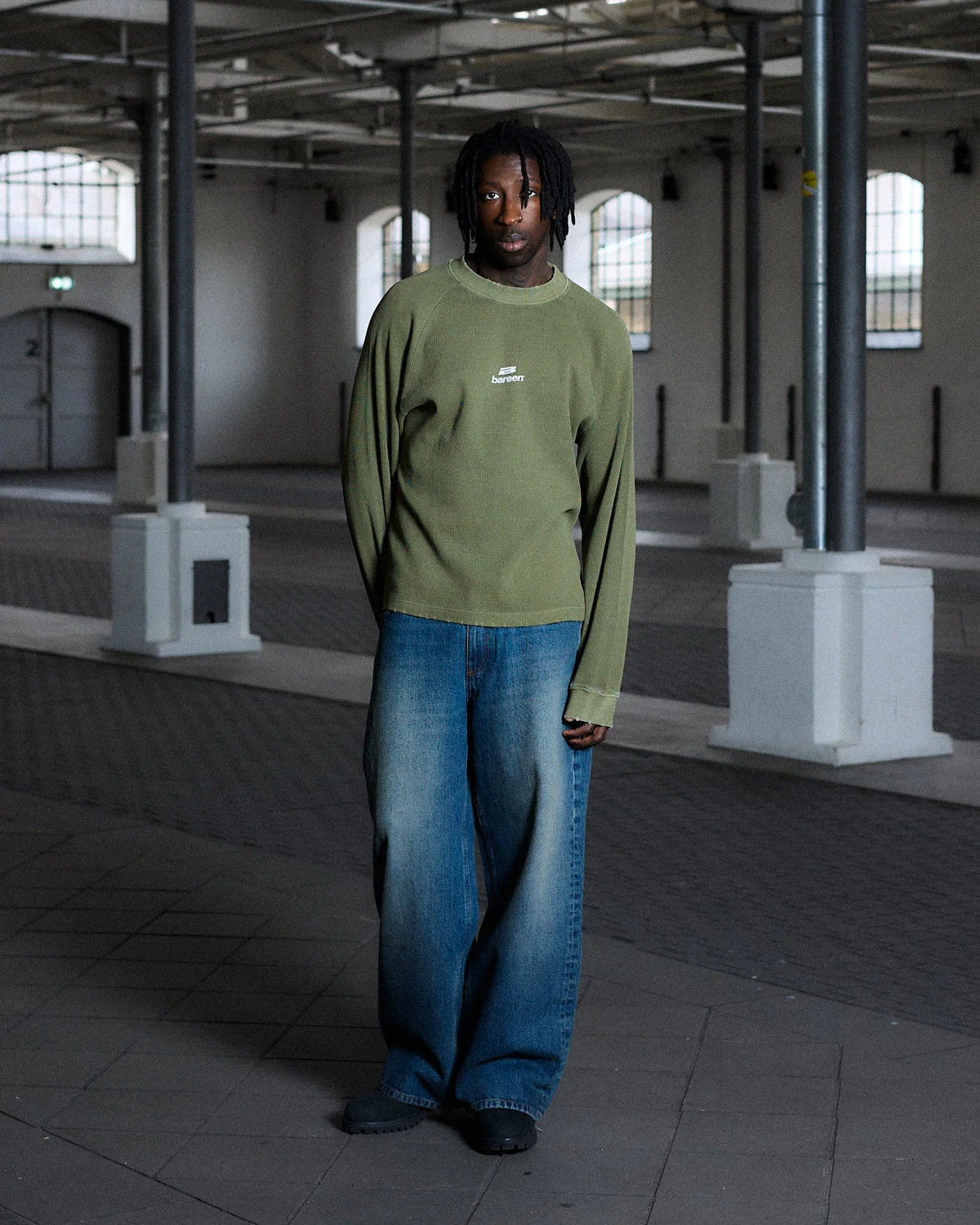 Oversized Waffle Ls