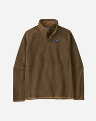 M's Better Sweater 1/4 Zip - Coriander Brown