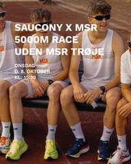 Saucony X Munk Store 5000m Race (uden MSR trøje)