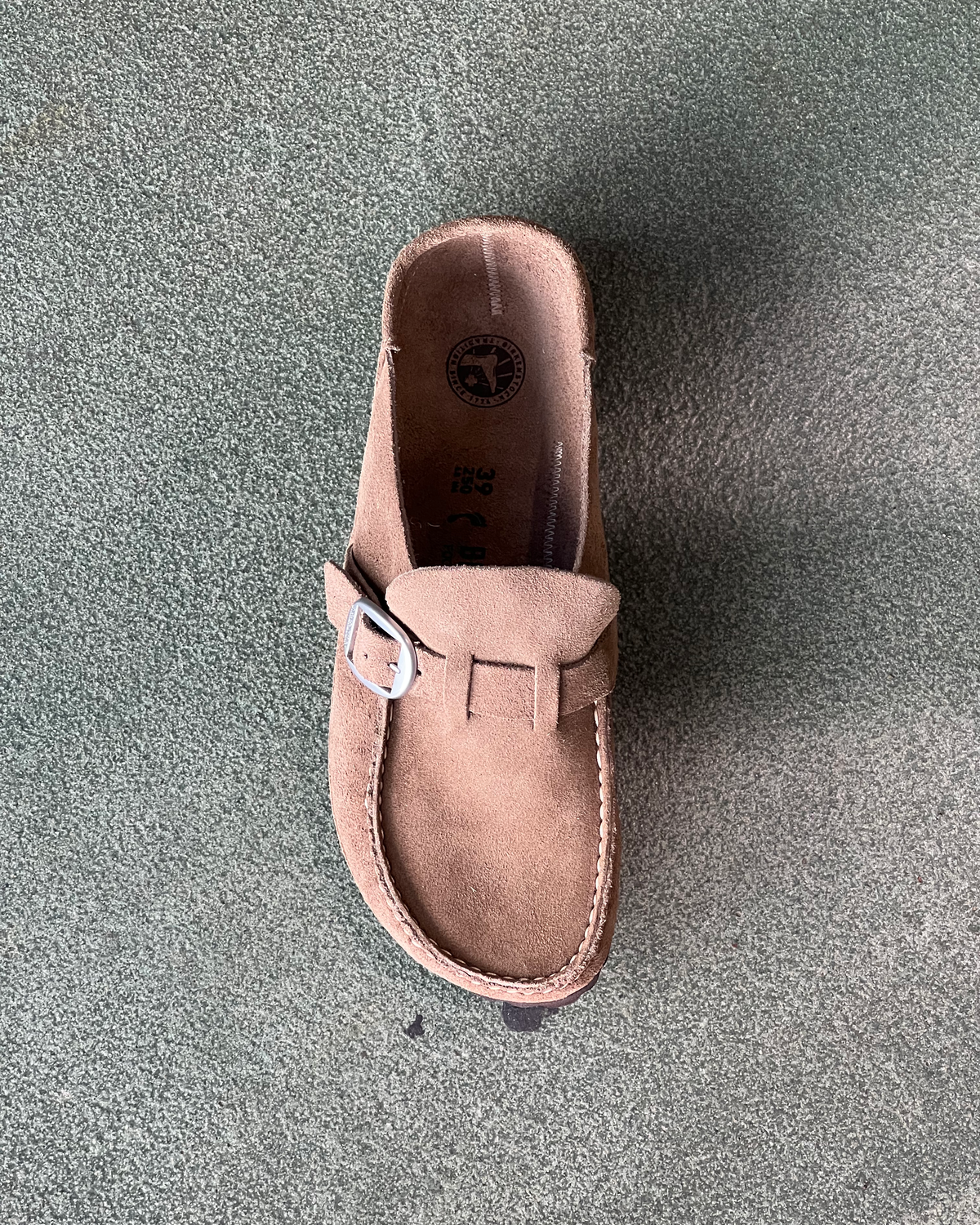 Buckley Suede Leather Narrow - Gray Taupe