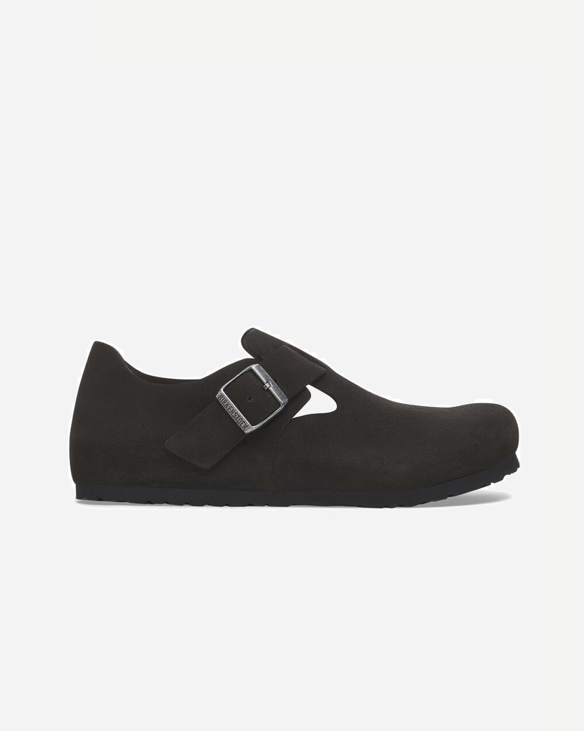 London Suede Leather Narrow - Black