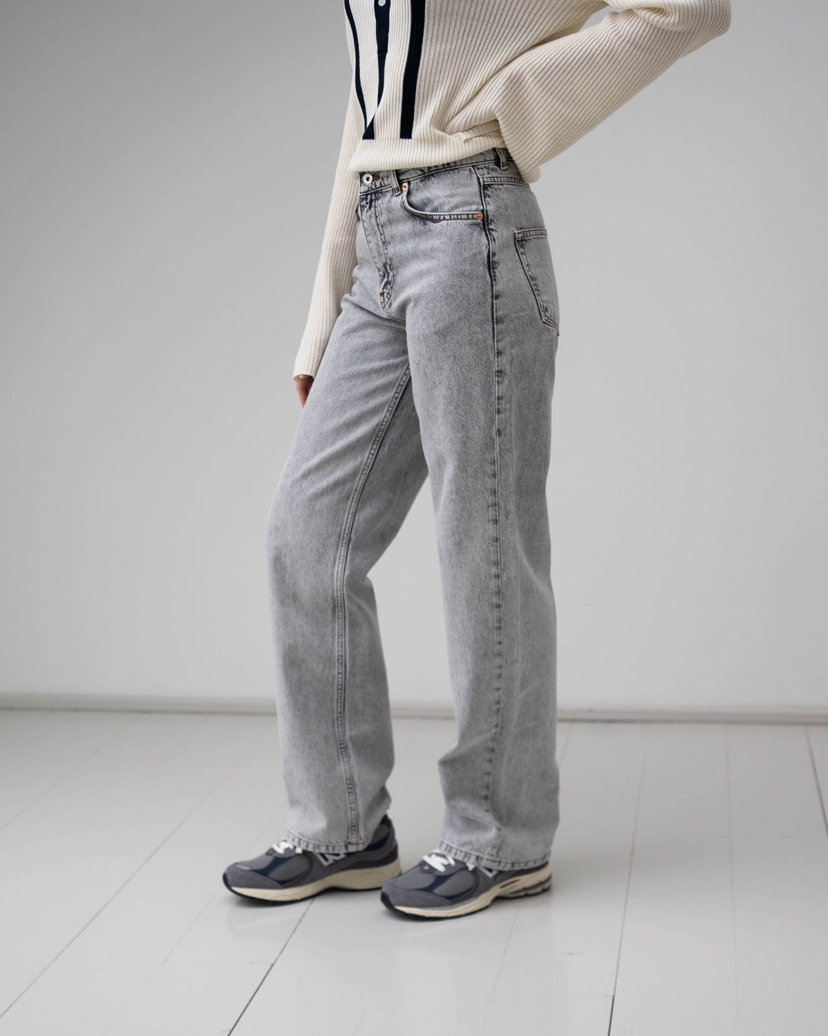 Carla Snow Jeans - Grey