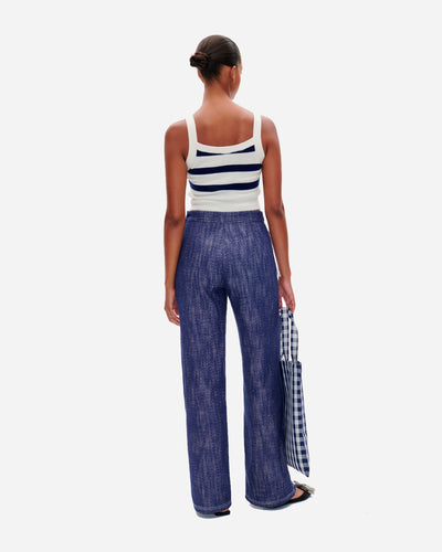 Celly - Blue Breton Stripe