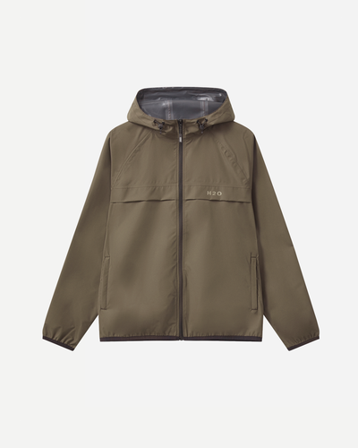 Rømø LW Rain Jacket Packable - Dusty Oak