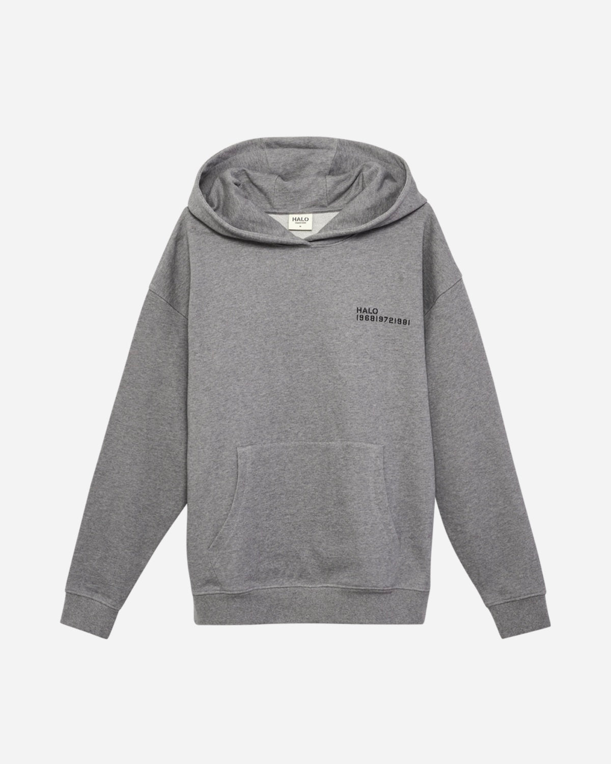 HALO Essential Hoodie - Grey Melange