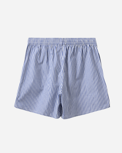 Rønne Essential Pajamas Shorts - Blue/White Stripe