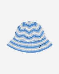 Cotton Crochet Bucket Hat - Heather