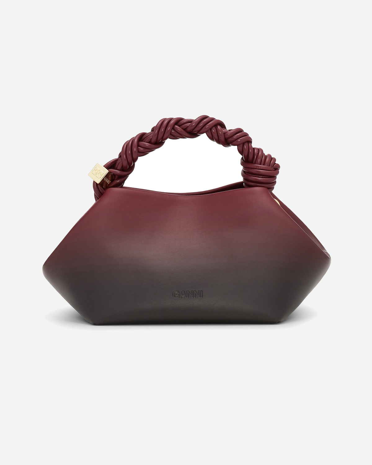 Ganni Bou Bag Small Gradient - Tawny Port