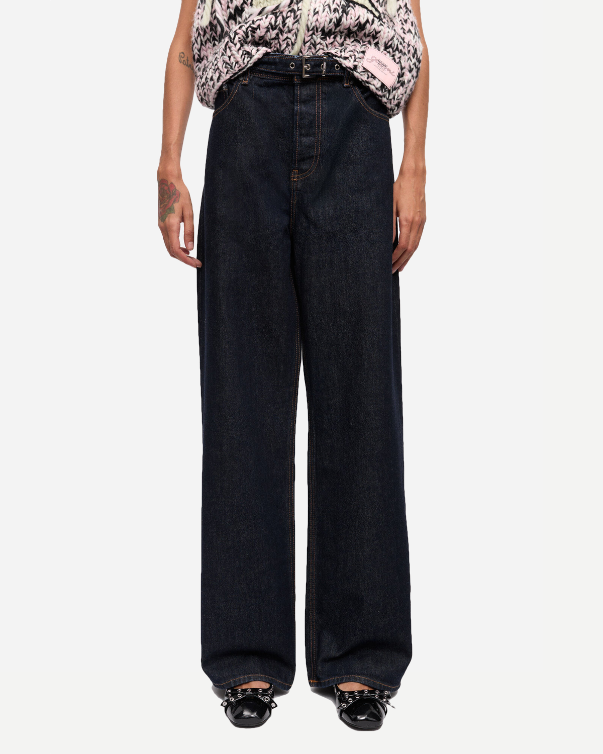 Rinse Denim Izey Belt - Rinse