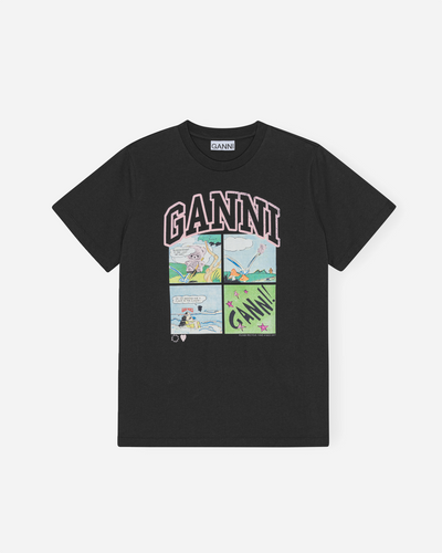 Basic Jersey BD TEDDY Relaxed T-shirt - Phantom