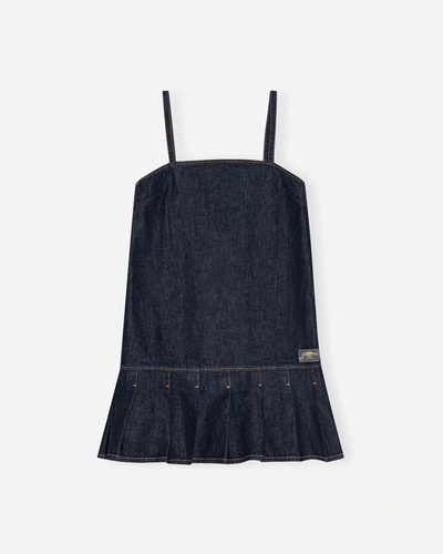 Rinse Denim Strap Mini Dress - Rinse