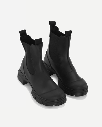 Recycled Rubber City Boot - Black