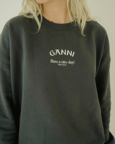 Isoli Oversized Sweatshirt - Volcanic Ash