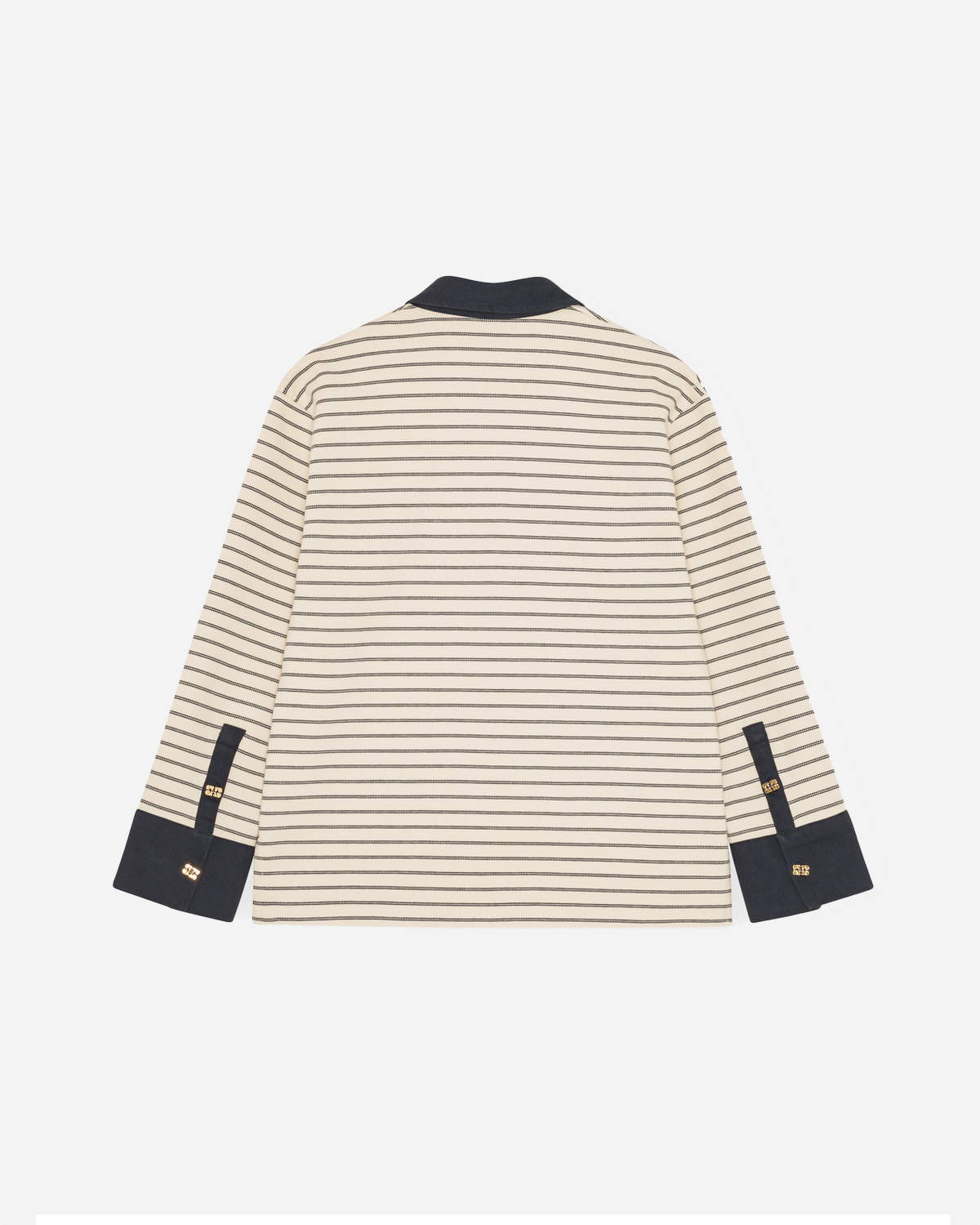 Single Piquet Jersey Polo - Egret