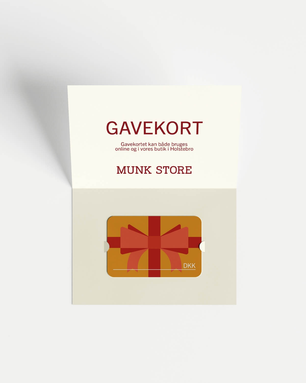 Gavekort - Email