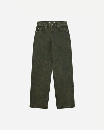 Carla Colour Jeans - Dark Green