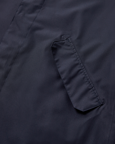 Rømø LW Rain Long Jacket - Navy