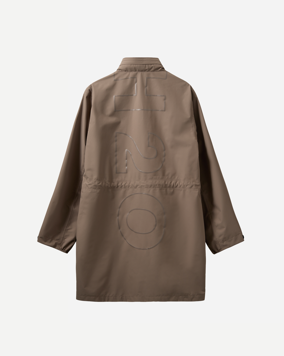 Rømø LW Rain Long Jacket - Dusty Oak