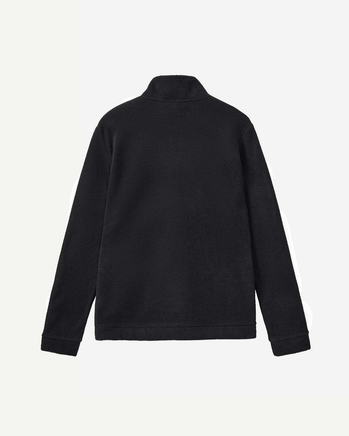 Blåvand II Fleece Half Zip - Black/White