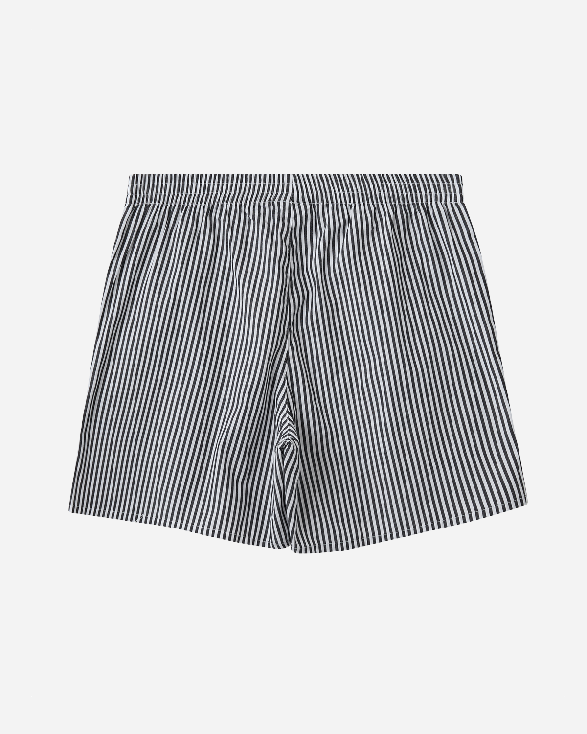 Rønne Essential Pajamas Shorts - Black/White Stripe