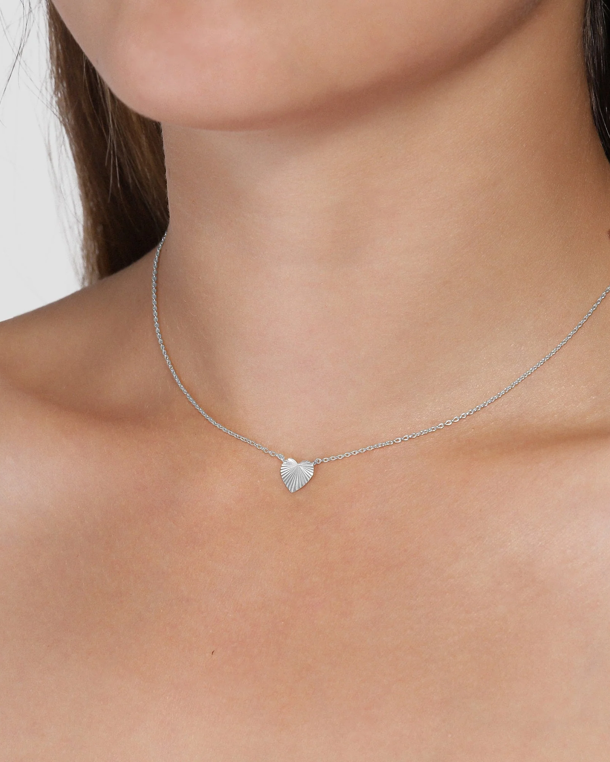 Reflection Heart Necklace