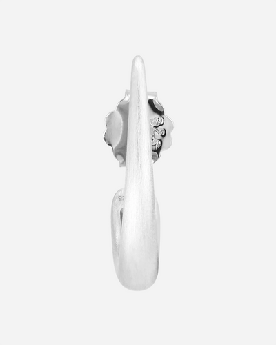 Big Orbis Drop Stud - Sølv