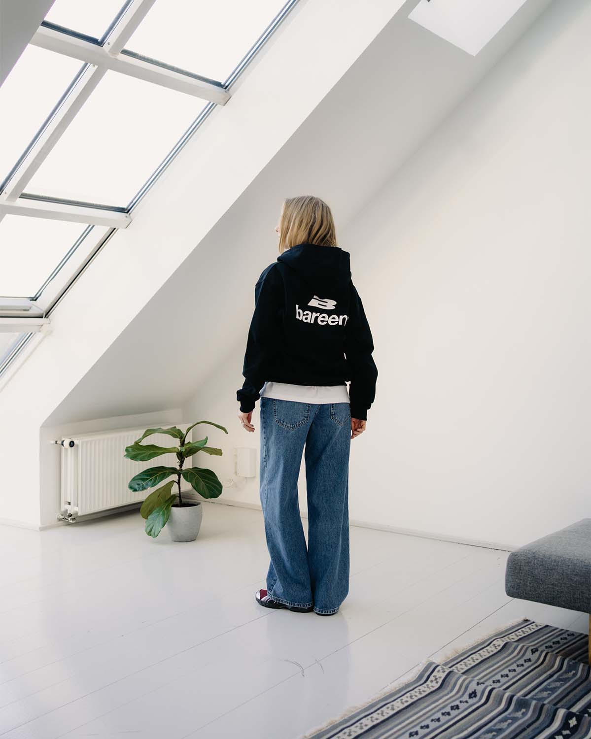 Oversized Zip Hoodie Logo 2.0