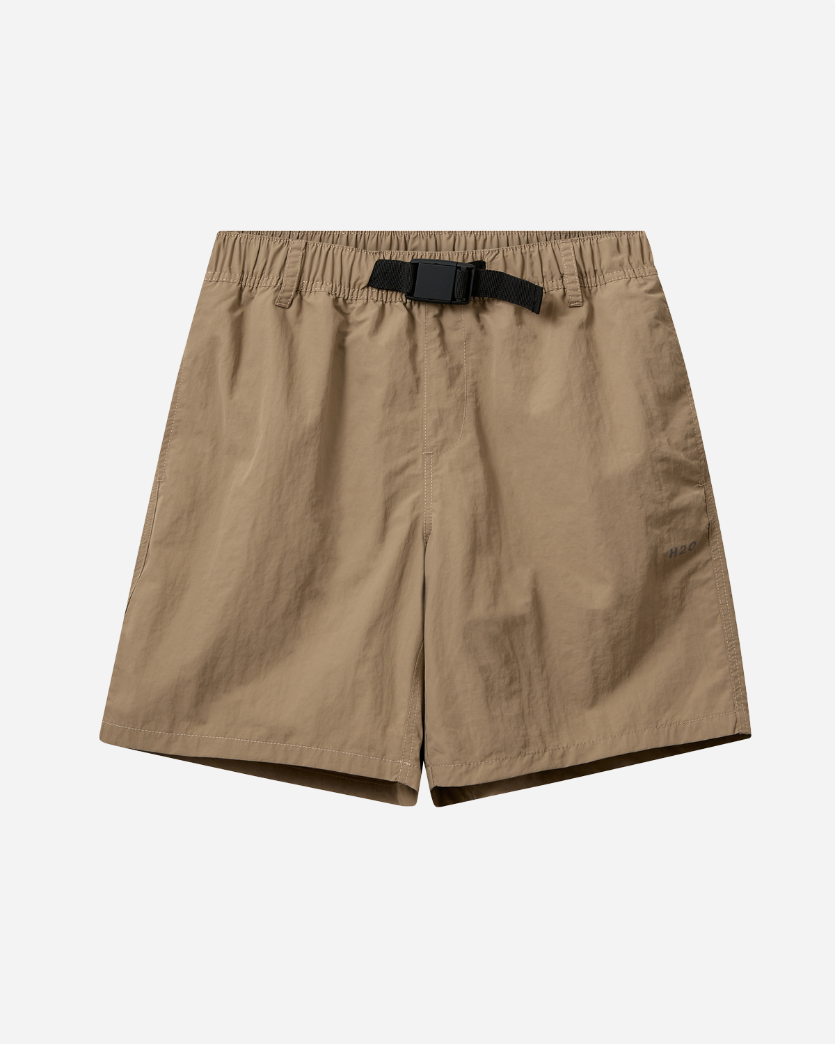 Leisure Belted Shorts - Khaki