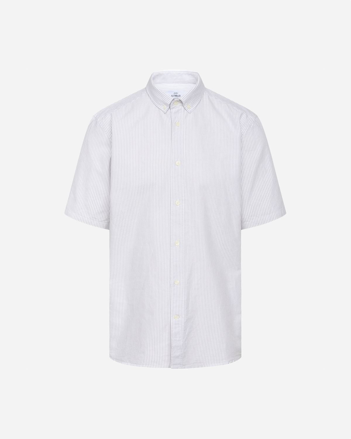 Mikkel striped shirt - White/sand