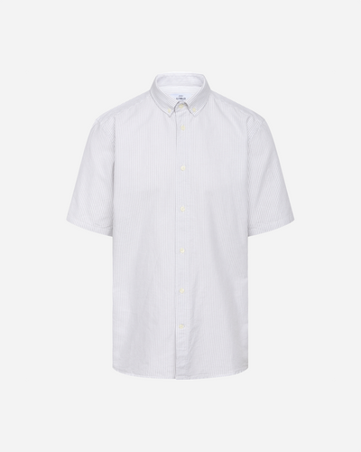 Mikkel striped shirt - White/sand