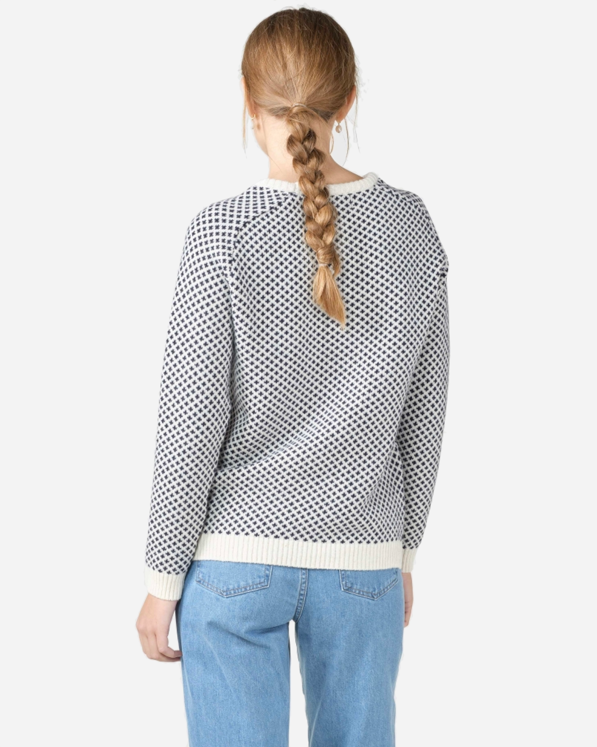 Ellen Knit - Cream/Navy