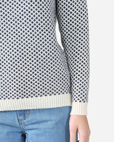 Ellen Knit - Cream/Navy