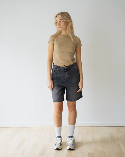 Maggie Eclipse Shorts - Grey Black