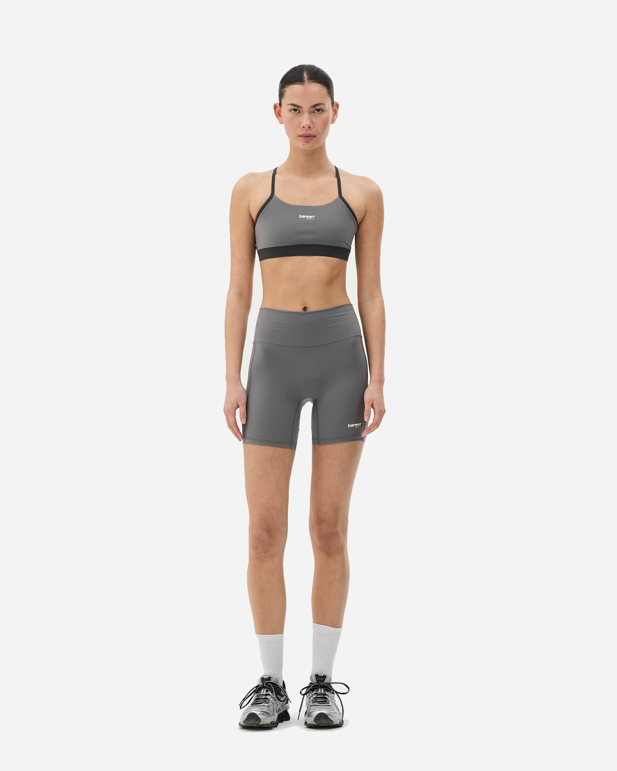 Blair Active Tight Shorts - Smoked Pearl