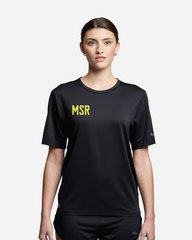 Stopwatch Short Sleeve Women - Black