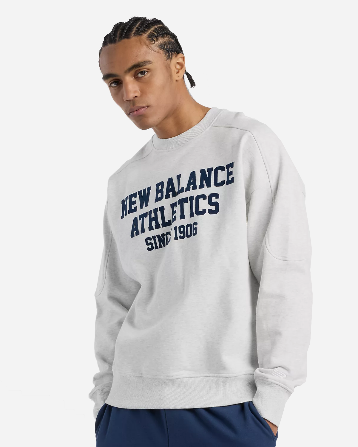 M's Varsity French Terry Graphic Crew