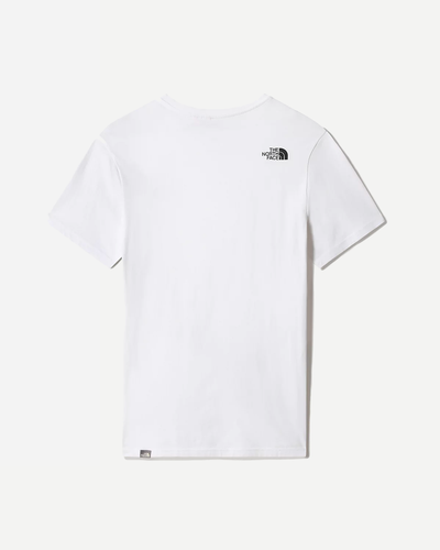 M S/S Simple Dome Tee - White