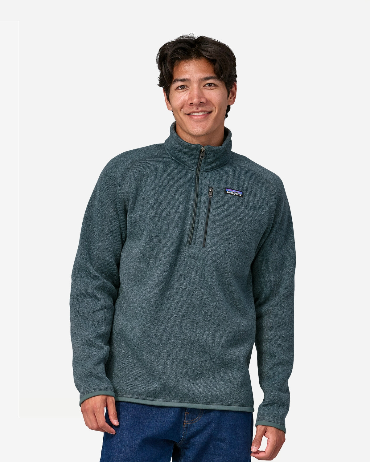 M's Better Sweater 1/4 Zip - Nouveau Green