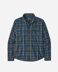 M's L/S Cotton in Conversion LW Fjord Flannel Shirt - Major/Tidepool Blue