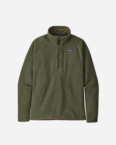 M's Better Sweater 1/4 Zip - Industrial Green