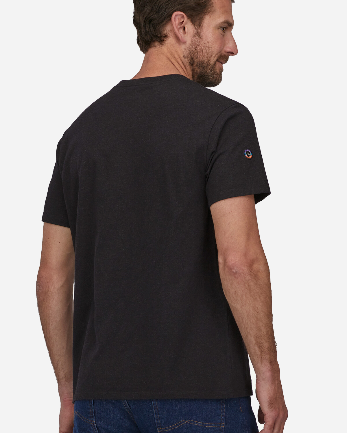 Fitz Roy Icon Responsibili-Tee - Ink Black
