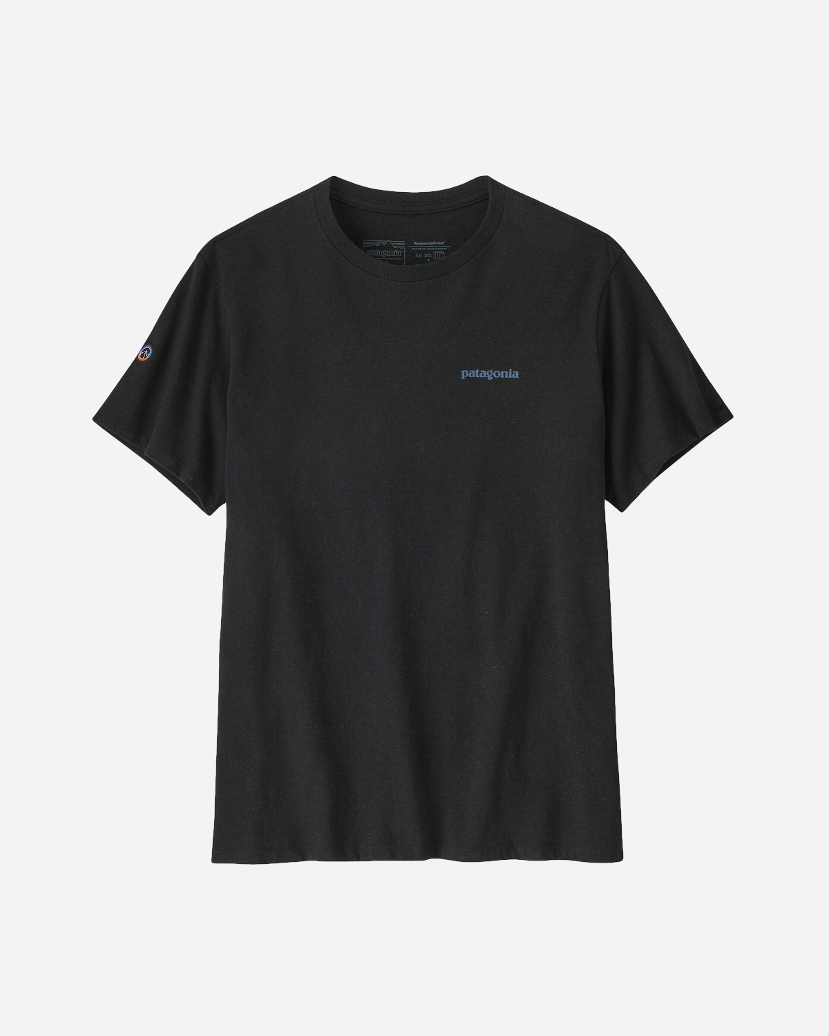 Fitz Roy Icon Responsibili-Tee - Ink Black