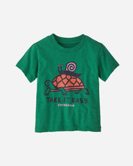 Baby Graphic T-Shirt - Easy Rider Gather Green