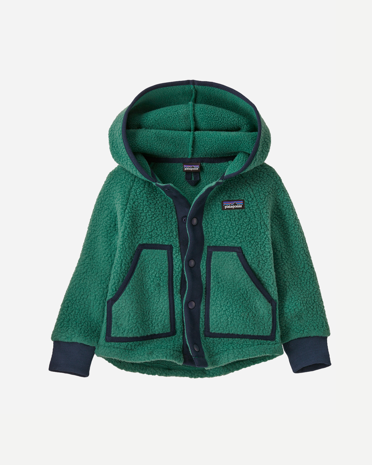 Baby Retro Pile Jkt - Conifer Green