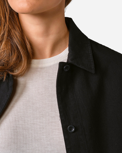 Rita Twill Jacket - Black