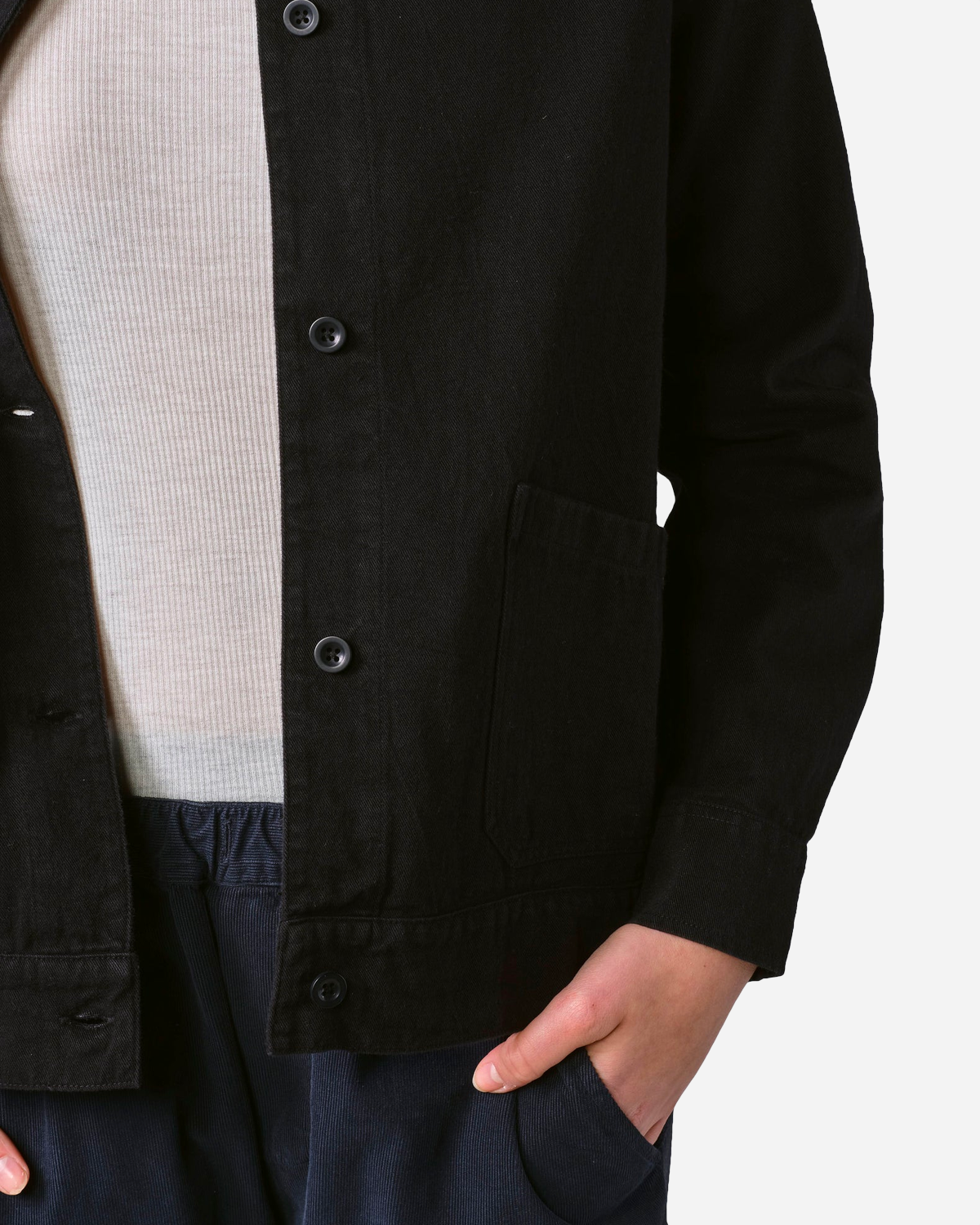 Rita Twill Jacket - Black